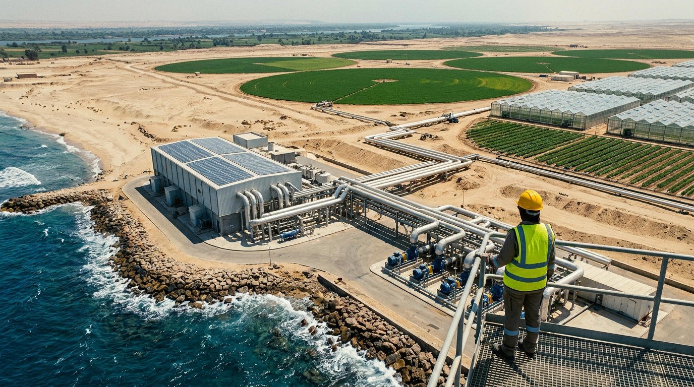 تحلية مياه البحر في مصر
