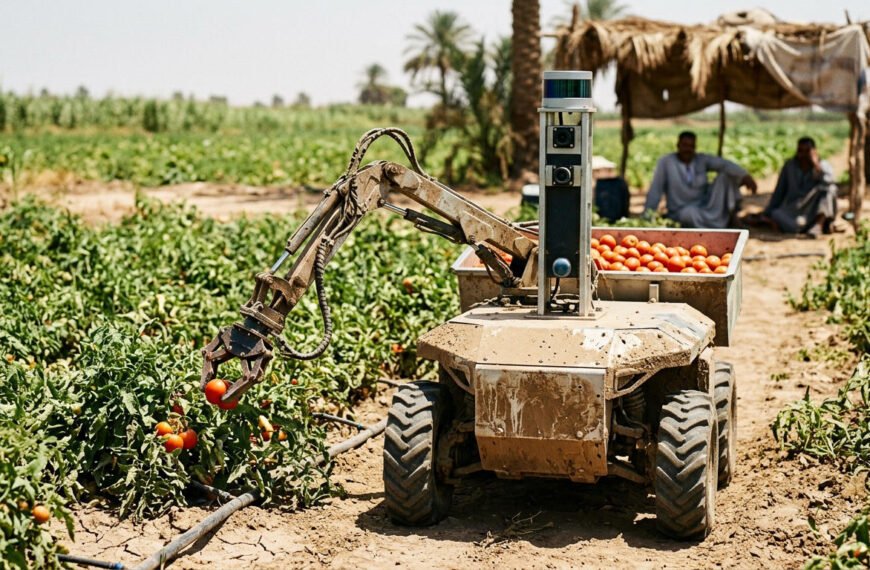 روبوتات الزراعة في مصر