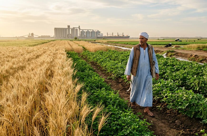 إنتاج الغذاء في مصر