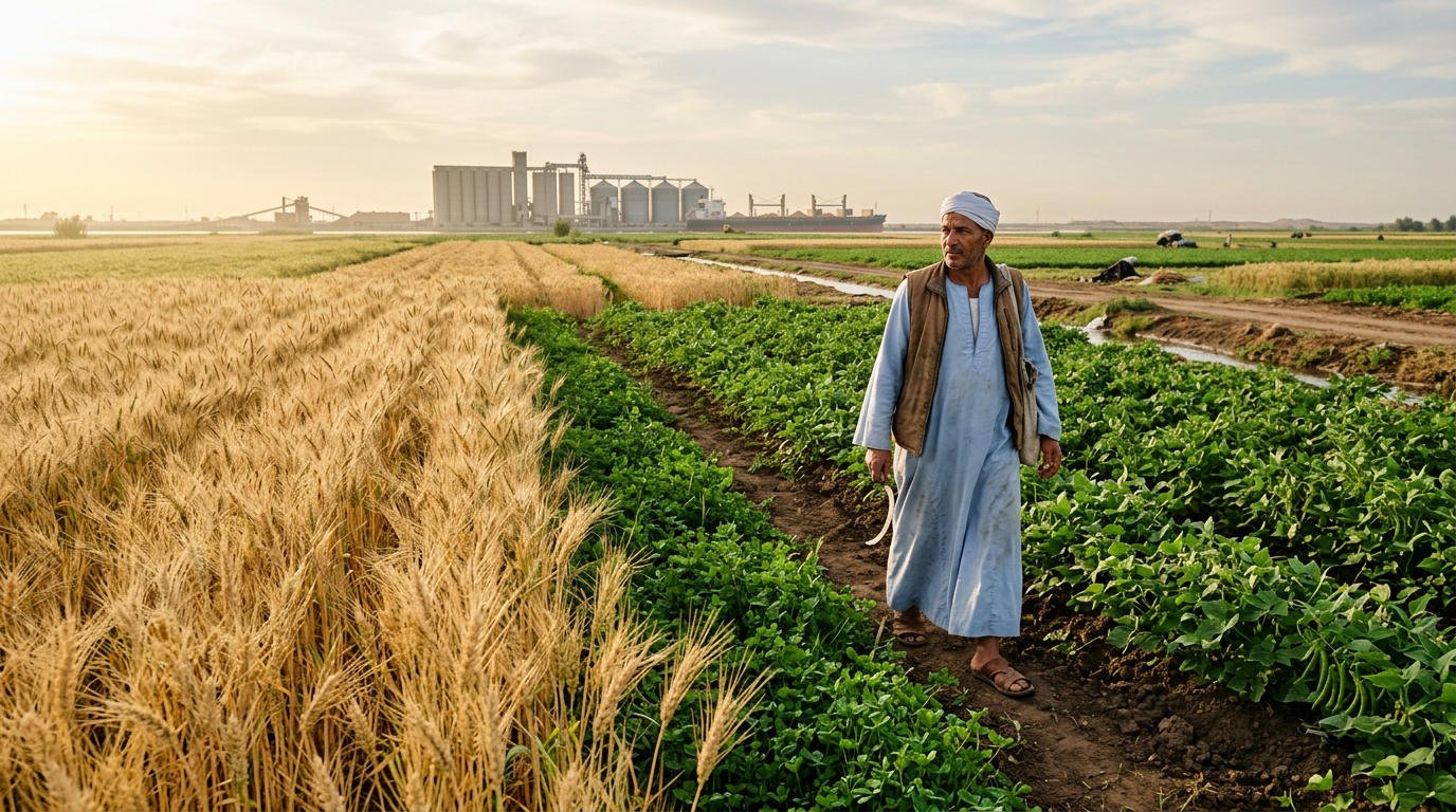 إنتاج الغذاء في مصر