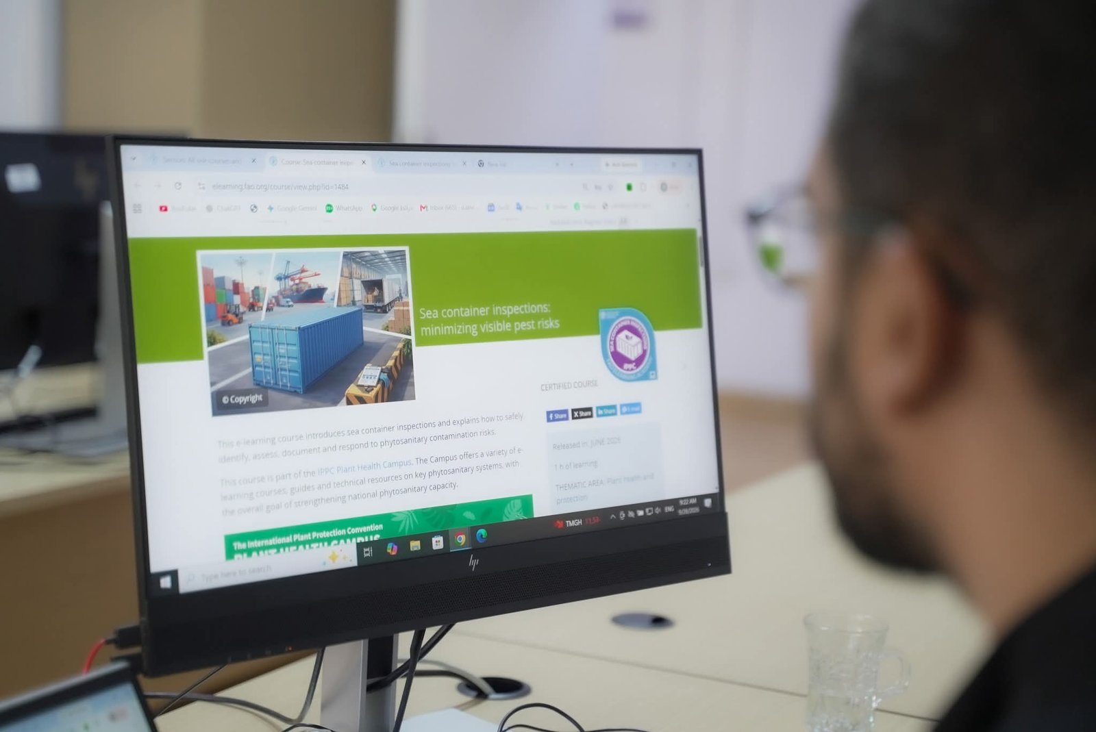 شاب مصري يفوز بمسابقة الفاو&hellip;