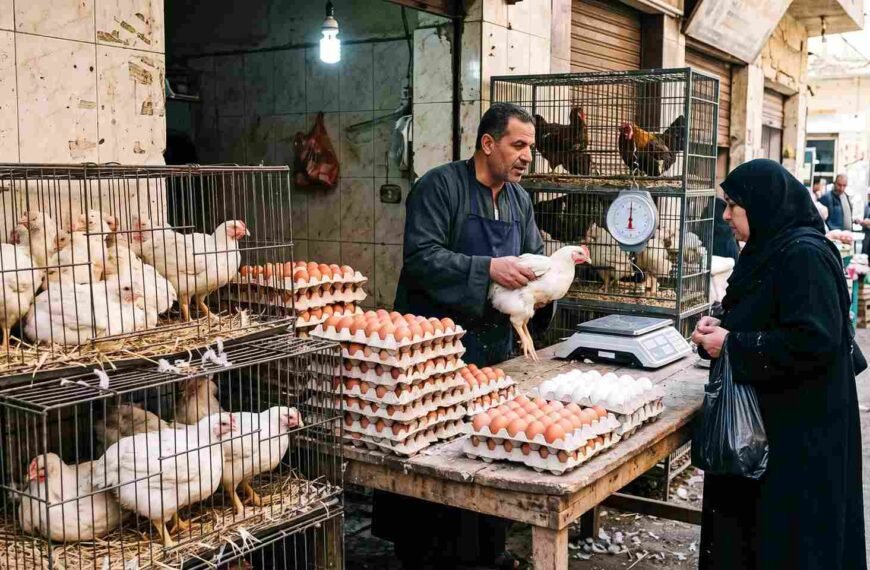 أسعار الدواجن والبيض اليوم للمستهلك في مصر