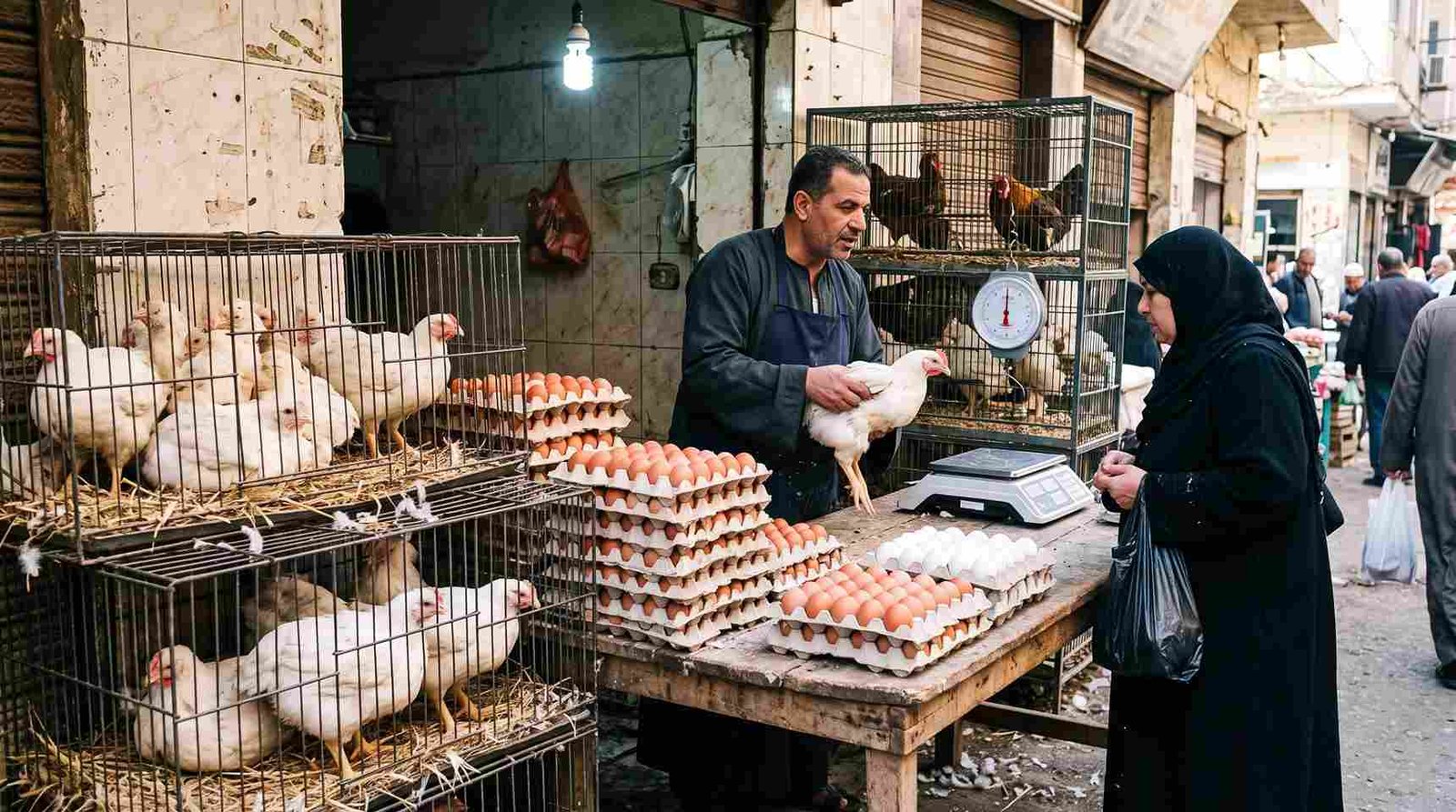 أسعار الدواجن والبيض اليوم للمستهلك في مصر